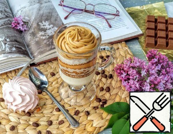 Coffee Cocktail with Ice Cream "Dalgona" Recipe
