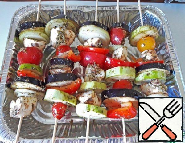 Vegetables with Mushrooms Recipe