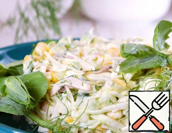 Salad with Cabbage and Squid Recipe