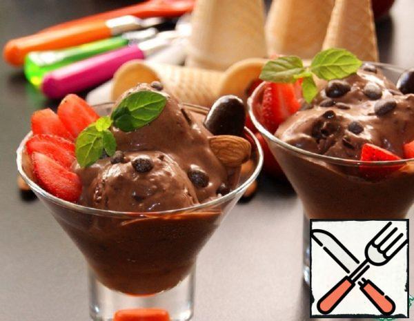 Chocolate Ice Cream with Caramel Recipe