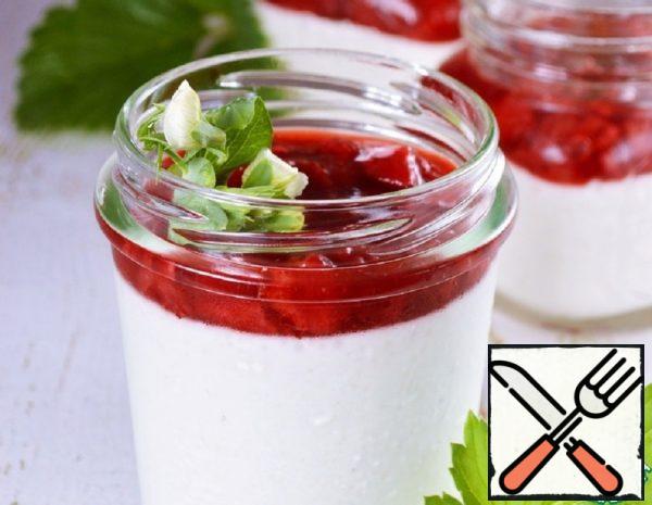 Cold Cheesecake with strawberry Recipe