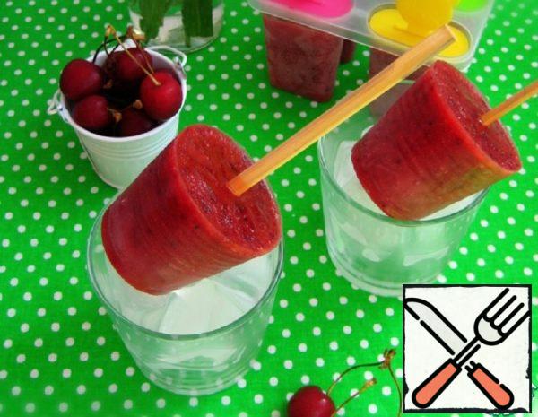 Cherry Fruit Ice Recipe