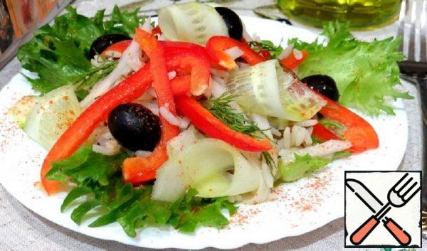 Rice Salad with Vegetables Recipe