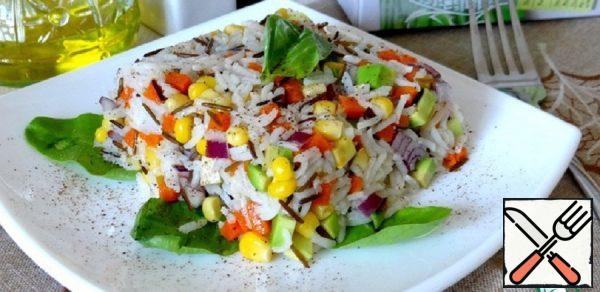 Vegetarian Salad "Tender"  Recipe