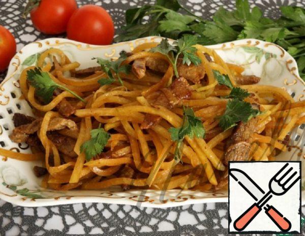 Radish Salad with Meat Recipe