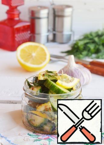 Pickled Cucumbers with Lemon Recipe