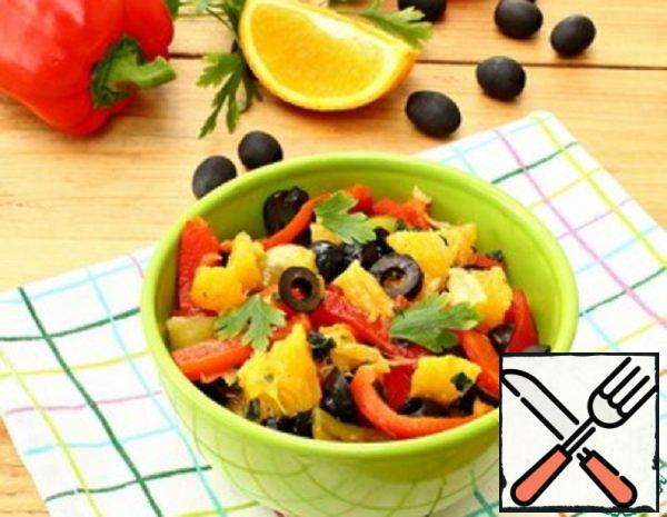 Appetizer of roasted Peppers Recipe