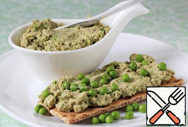 Egg Pate with Peas and Nuts Recipe