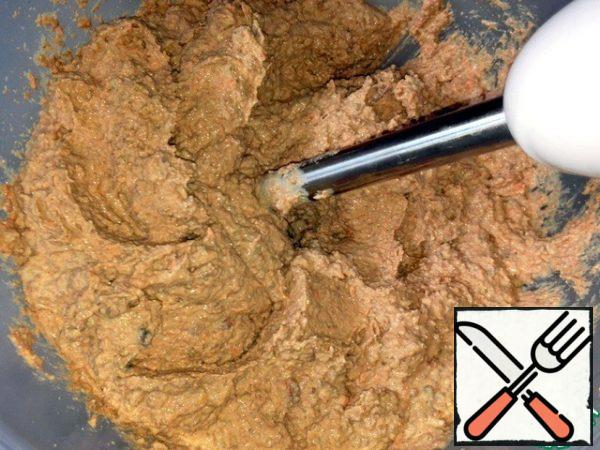 For a finer pate consistency
I used a hand blender..