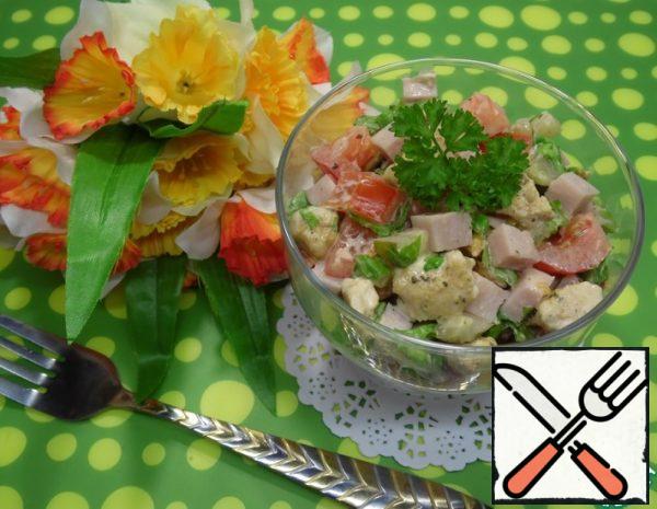 Chicken and Ham Salad Recipe