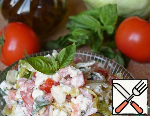 Salad with Cottage Cheese Recipe