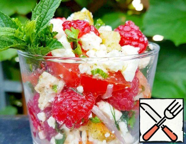 Raspberry and Feta Salad Recipe