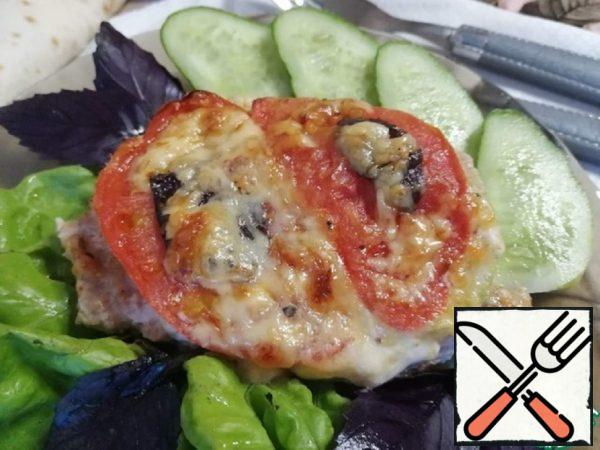Pork Baked with Vegetables and Cheese Recipe