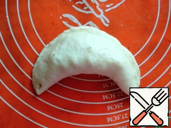 Pinch the edges.
