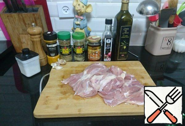 Prepare all the ingredients.