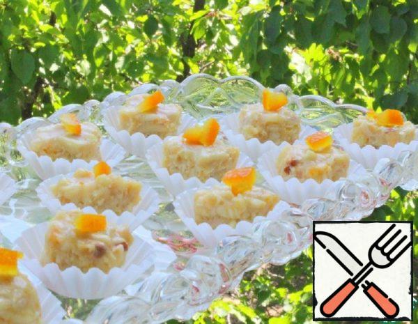 Almond and Orange Candies with White Chocolate Recipe