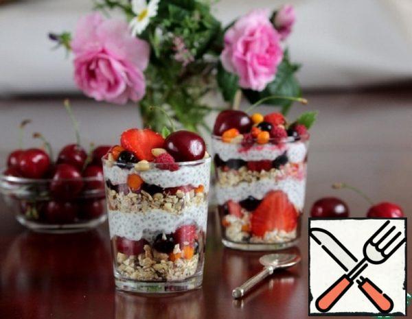 Chia Pudding with Berries Recipe
