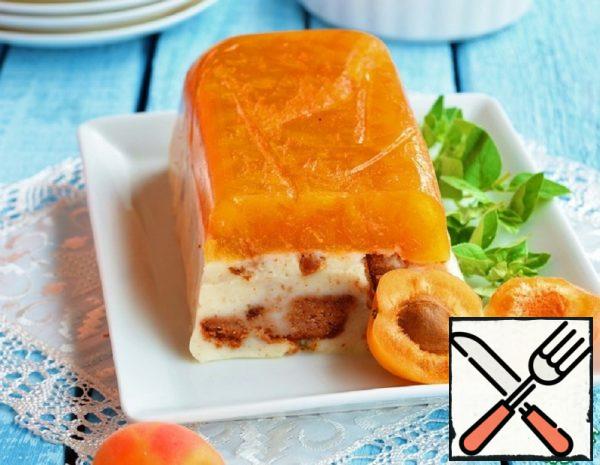 Jelly Dessert "Pudding-Apricot" Recipe