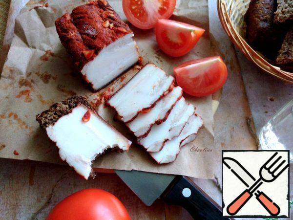 Serve. Great appetizer. A hearty sandwich for a snack. You can take it with you to work... and so on... Try. Soft as butter, fragrant...