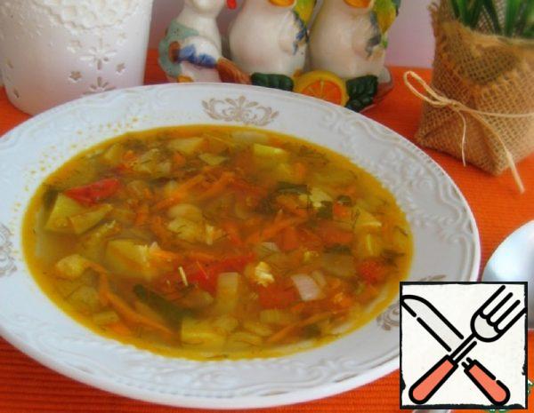 Soup with Zucchini and Beans Recipe