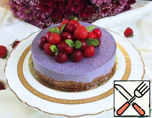 Cheesecake Frozen "Blueberry" Recipe