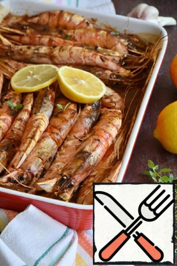 Langoustines Baked in the Oven Recipe