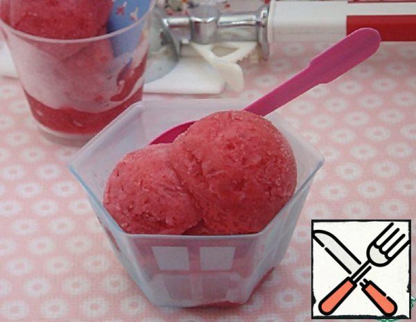Fruit and Berry Ice Cream on Agar-Agar Recipe