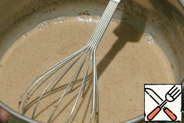 Stir well with a whisk.