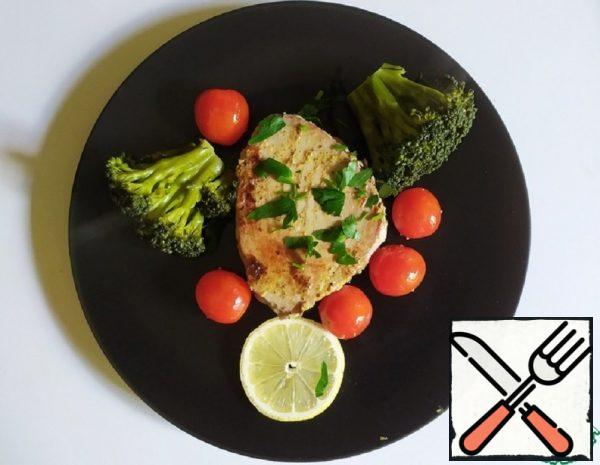 Tuna Steak with Mustard and Thyme Recipe