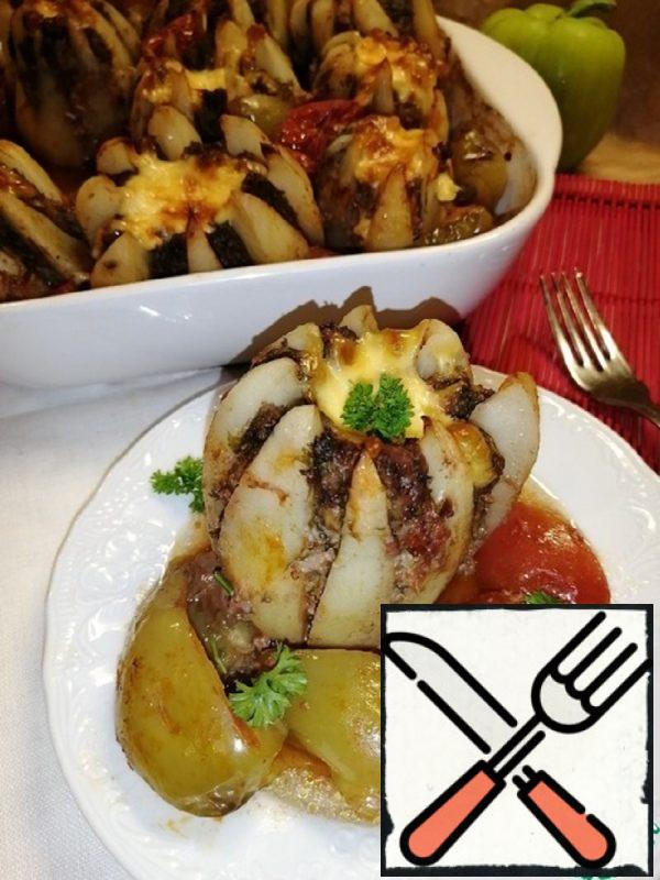 Potatoes with Minced Meat in the Oven Recipe