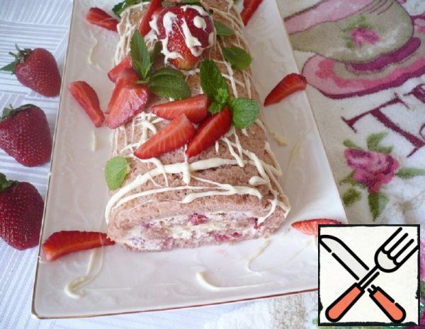 Strawberry Sponge Roll "Summer Delight" Recipe