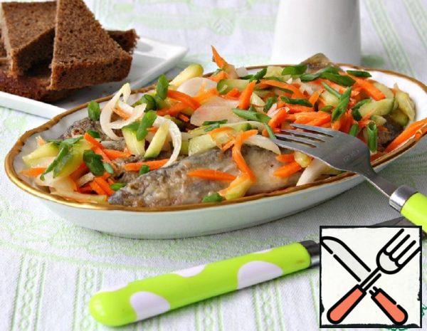 Capelin with Vegetables in Marinade Recipe