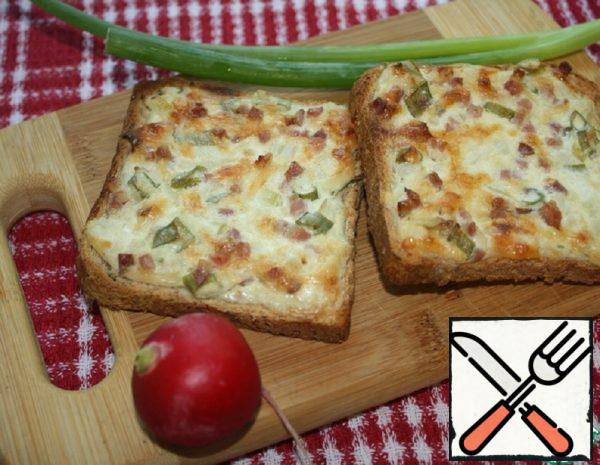 The Toast of "Flammkuchen" Recipe