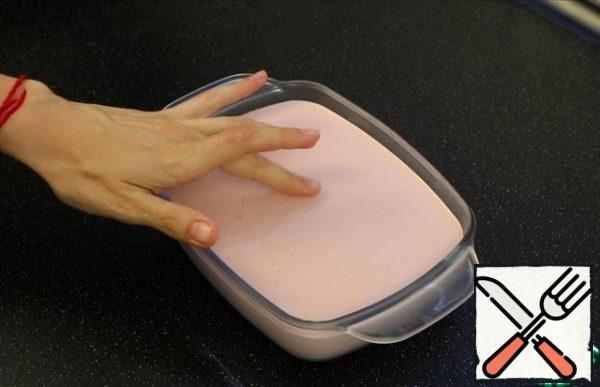 It all depends on the gelatin, but on average it is about 3-4 hours.