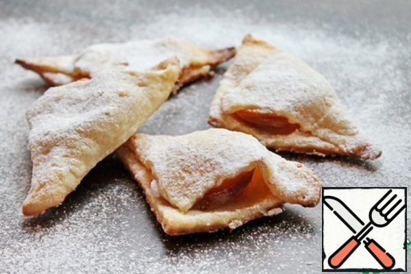 Cottage Cheese Triangles with Apricots Recipe