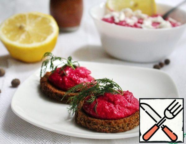 Beet Paste with Cheese Recipe