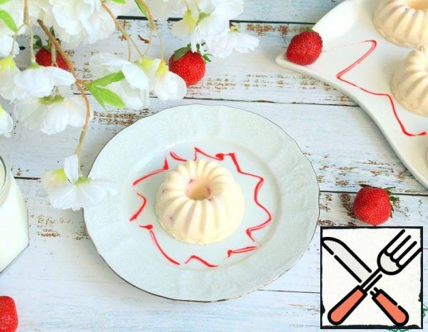 Cottage Cheese Souffle with Strawberries Recipe