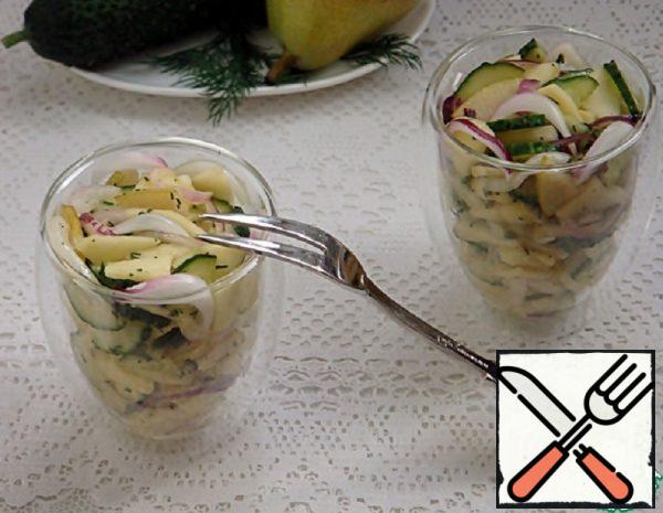 Spicy Salad with Apples and Pears Recipe