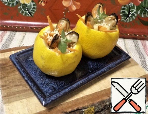 Lemons with "Sea Symphony" Filling Recipe