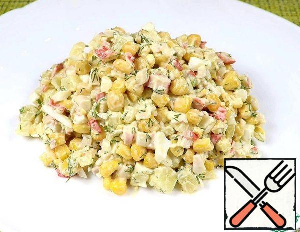 Salad with Corn Recipe