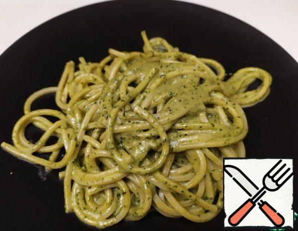 Pasta with Pesto Sauce Recipe