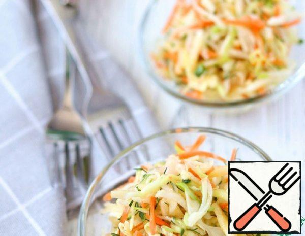 Salad with Daikon "Summer" Recipe