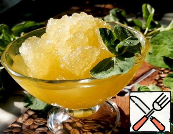 Granita with Orange and Lemon Juice Recipe