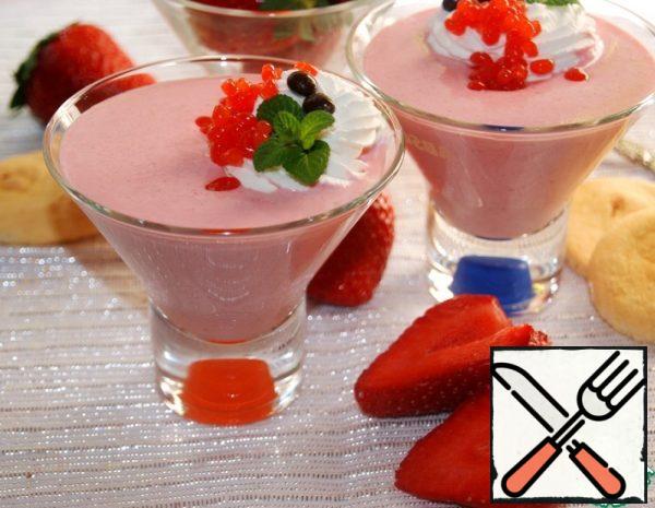 Strawberry Cream Soup Recipe