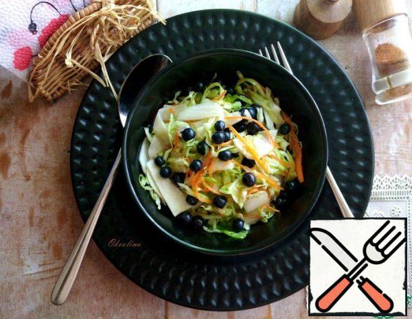 Salad with Turnip and Cabbage Recipe