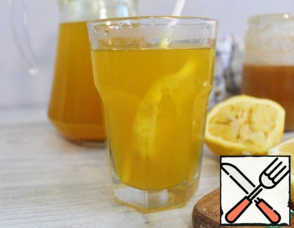 Ginger Tea with Lemon and Honey Recipe