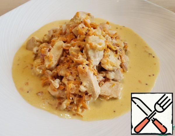 Chicken Fillet in Sour Cream Sauce Recipe