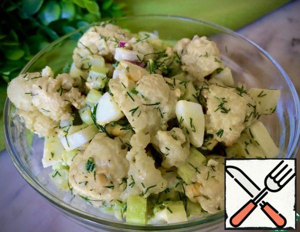 Baked Cauliflower Salad Recipe