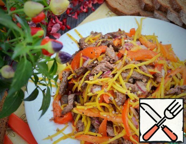 Salad with Roast Beef Recipe
