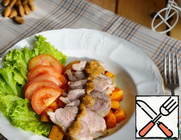 Warm Salad with Duck and Pumpkin Recipe